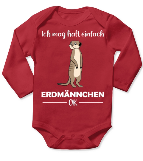 Meerkat Lovers Funny Quote Gift Long Sleeve Baby One-Piece