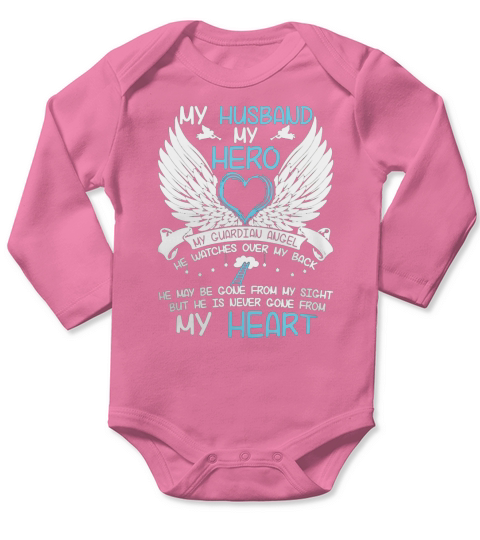 My Husband Shirt T-Shirt 1 Long Sleeve Baby One-Piece