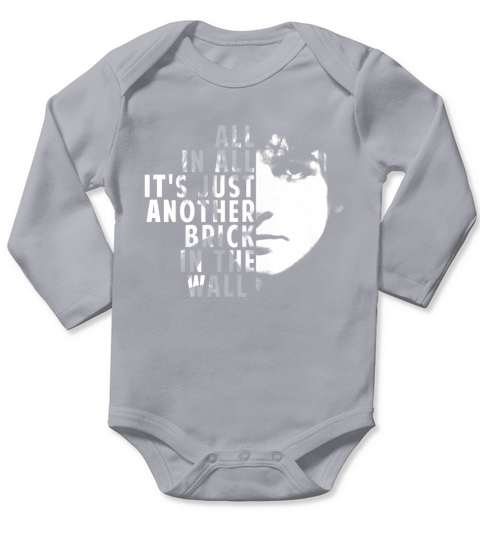 Pink Floyd Another Brick in the Wall Long Sleeve Baby One-Piece
