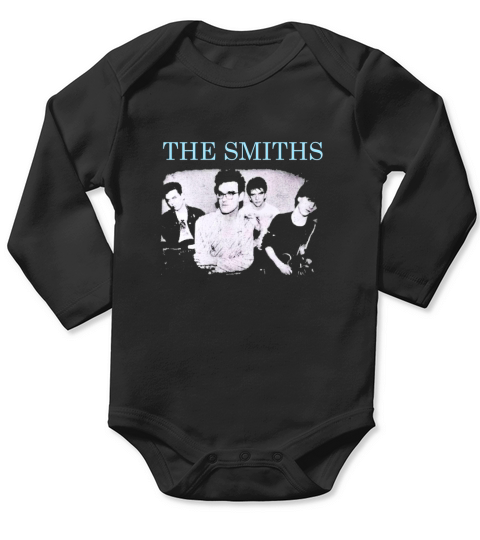 Retro Vintage The Smiths Long Sleeve Baby One-Piece