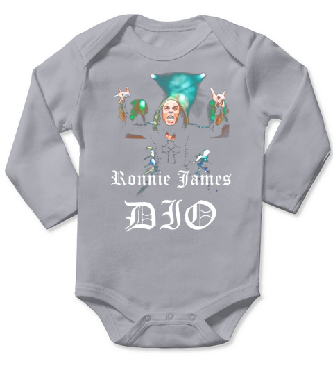 RIP Ronnie James Dio Long Sleeve Baby One-Piece