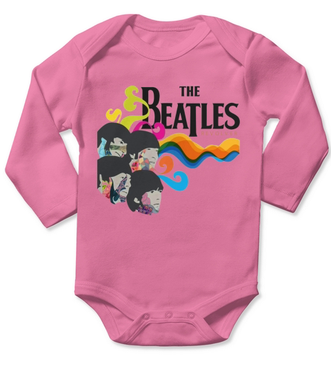 The Beatles - Revolver album Tshirt Long Sleeve Baby One-Piece