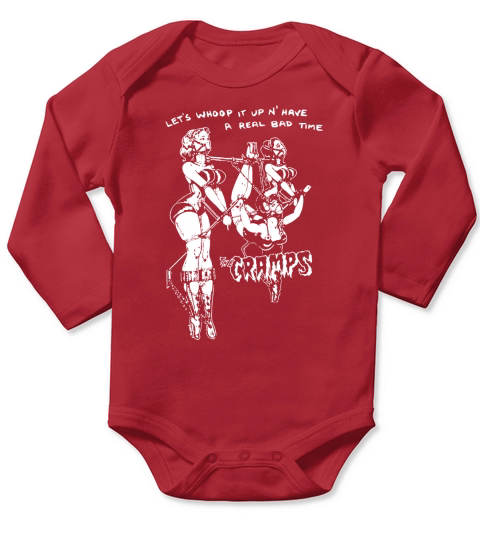 The Cramps, Real Bad Time Long Sleeve Baby One-Piece