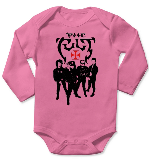 The Cult band tshirt Long Sleeve Baby One-Piece