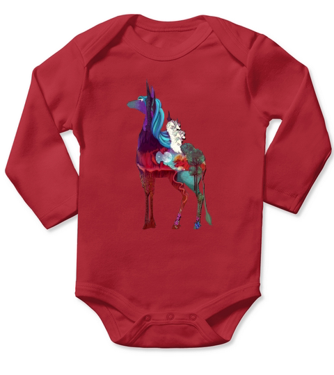 The Last Unicorn Long Sleeve Baby One-Piece