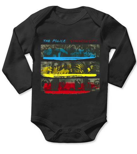 The Police Synchronicity Rock Band T-Shirt Long Sleeve Baby One-Piece