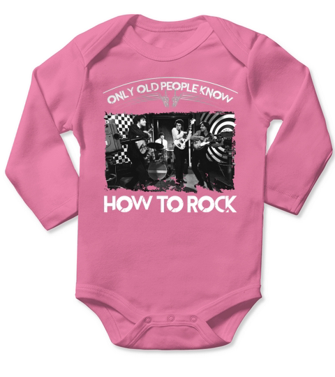 thi-howtorock-The Kinks Long Sleeve Baby One-Piece