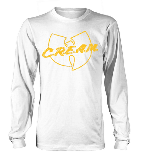 cream wutang yellow Long sleeved Unisex