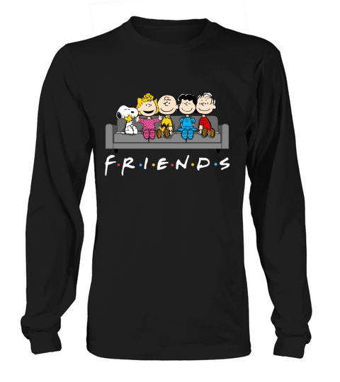 Peanuts Snoopy Friends Long sleeved Unisex