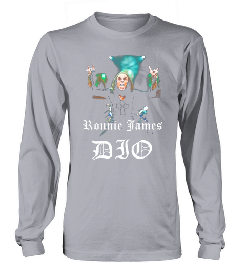 RIP Ronnie James Dio Long sleeved Unisex