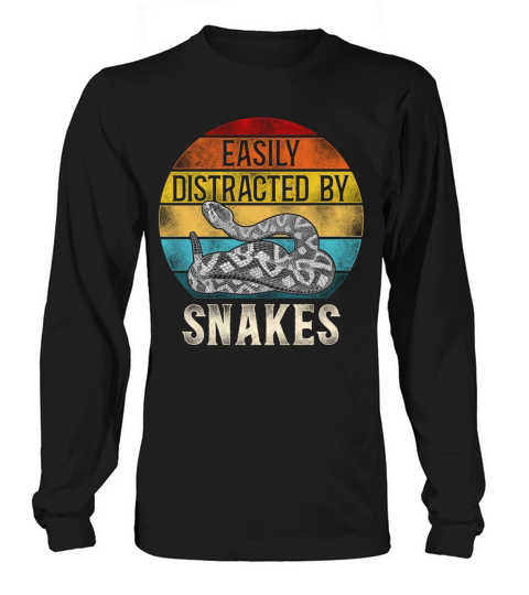 Snake Serpent Retro Vintage Easily Long sleeved Unisex