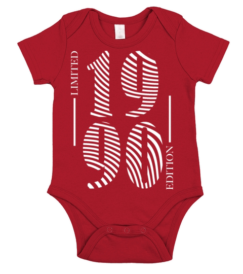 1990 Limited Zebra Edition Short Sleeve Baby One-Piece