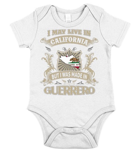 California - Guerrero Short Sleeve Baby One-Piece