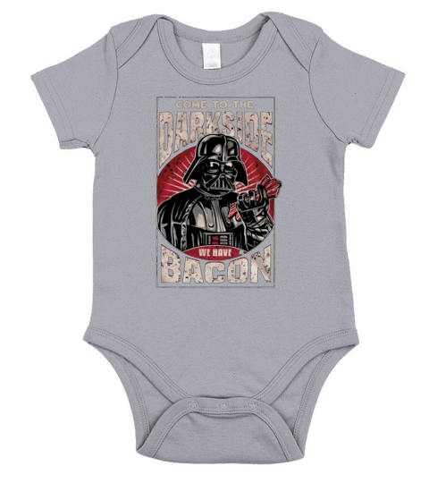 Come To The Dark Side We Have Bacon Short Sleeve Baby One-Piece