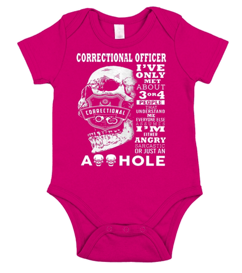 Correctional Officer Only Met About Peop Short Sleeve Baby One-Piece