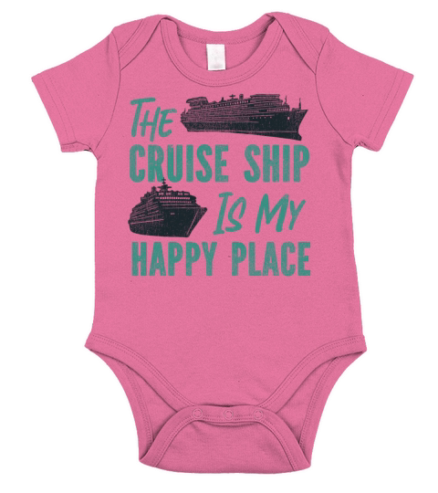 Cruise Ship Vacation Vintage The Short Sleeve Baby One-Piece
