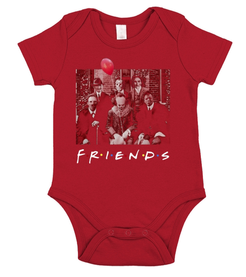Friend TV show Horror character Short Sleeve Baby One-Piece