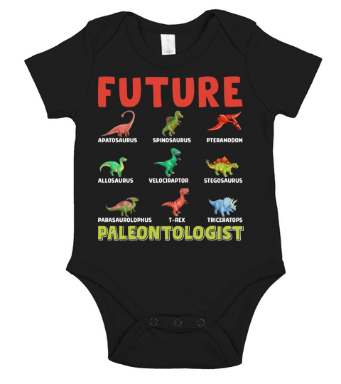 Future paleontologist Short Sleeve Baby One-Piece