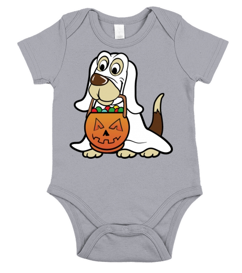 Halloween Dog Monster Zombie Horror Short Sleeve Baby One-Piece