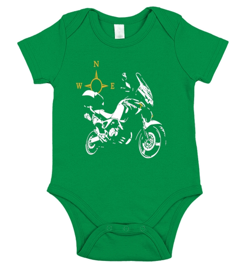 Honda xl1000v varadero bike motorcycle Short Sleeve Baby One-Piece