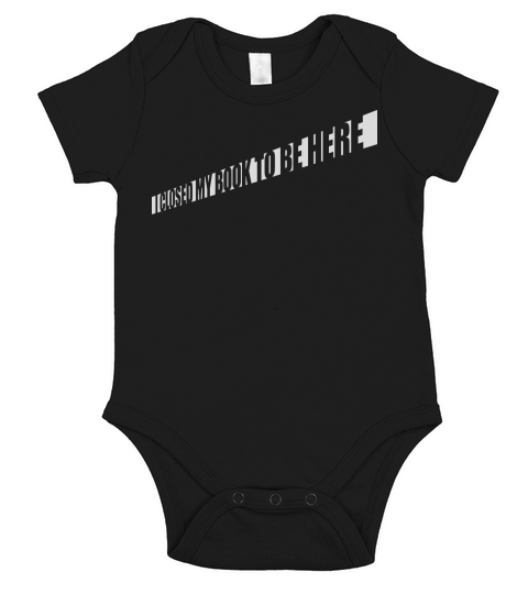 I closed my book Short Sleeve Baby One-Piece