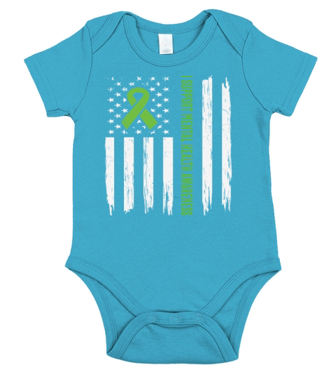 I Support Mental Health Awareness Short Sleeve Baby One-Piece