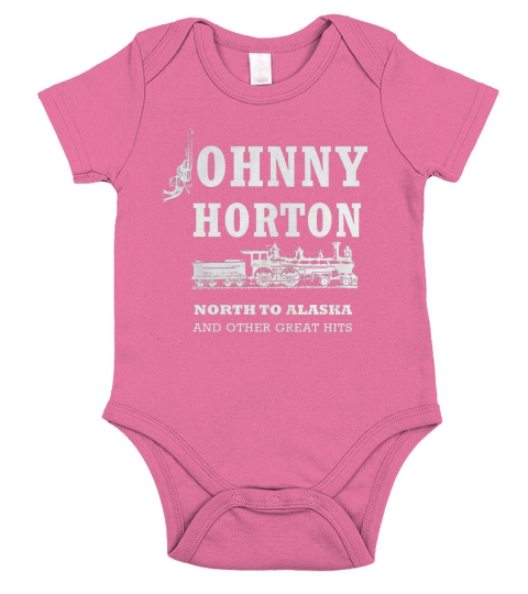Johnny Horton Tshirt Short Sleeve Baby One-Piece