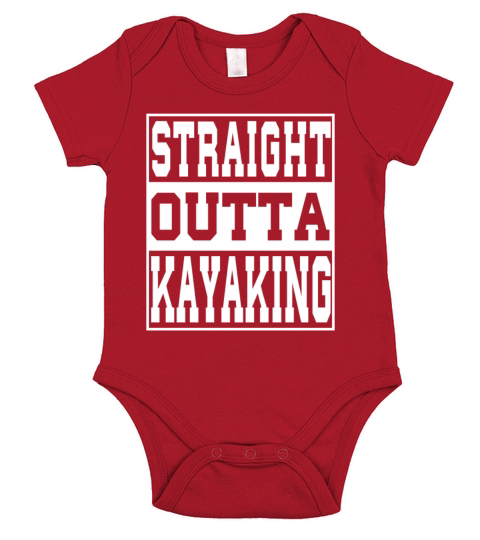 Kayak Saying Funny Short Sleeve Baby One-Piece