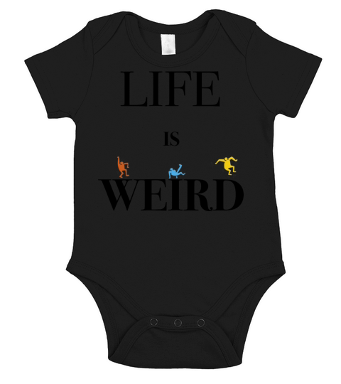 Life Rainbow Short Sleeve Baby One-Piece