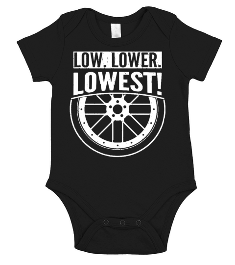 Low Lower Lowest Short Sleeve Baby One-Piece