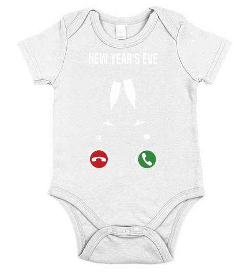 New Years Eve is calling Short Sleeve Baby One-Piece