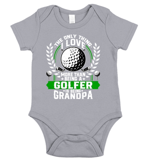 Only Thing I Love More Then Being a Golfer Short Sleeve Baby One-Piece