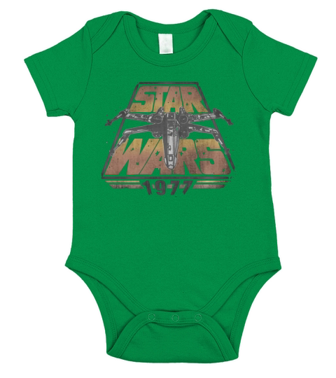 star Short Sleeve Baby One-Piece