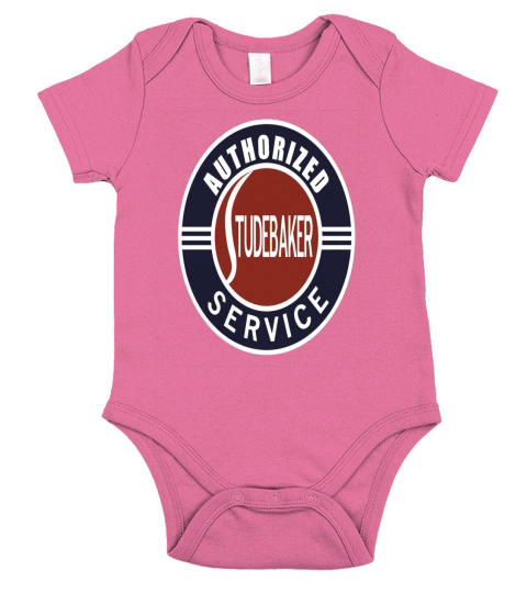 Studebaker service vintage sign reproduction Short Sleeve Baby One-Piece