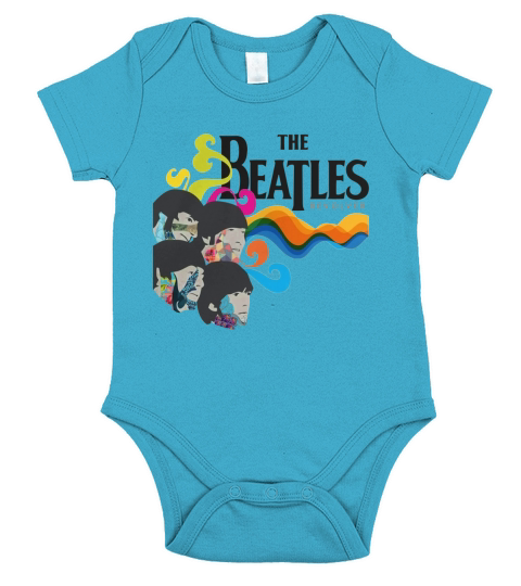 The Beatles - Revolver album Tshirt Short Sleeve Baby One-Piece