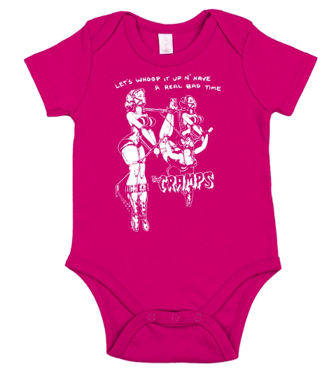 The Cramps, Real Bad Time Short Sleeve Baby One-Piece