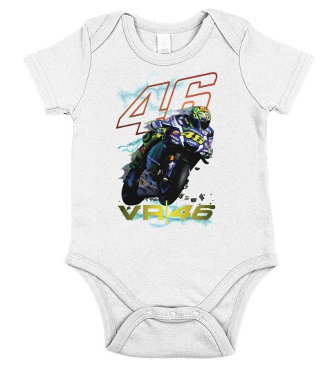 VALENTINOROSSI VR46 la légende Short Sleeve Baby One-Piece