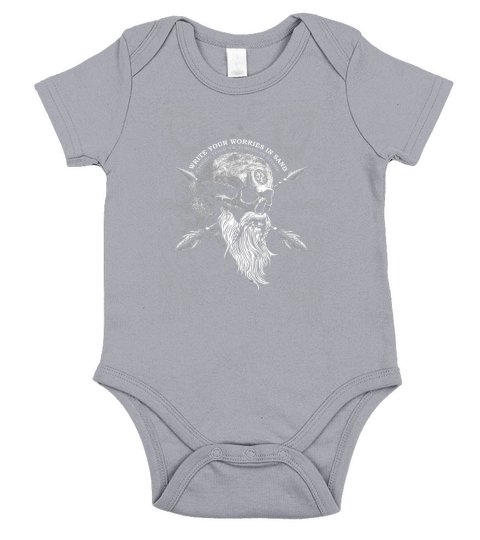 Write your worries in sand chisel your victories in stone shirt Short Sleeve Baby One-Piece