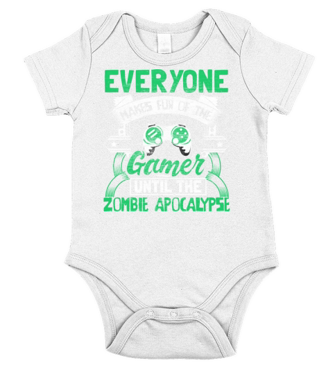 Zombie Apocalypse Halloween Gift Short Sleeve Baby One-Piece