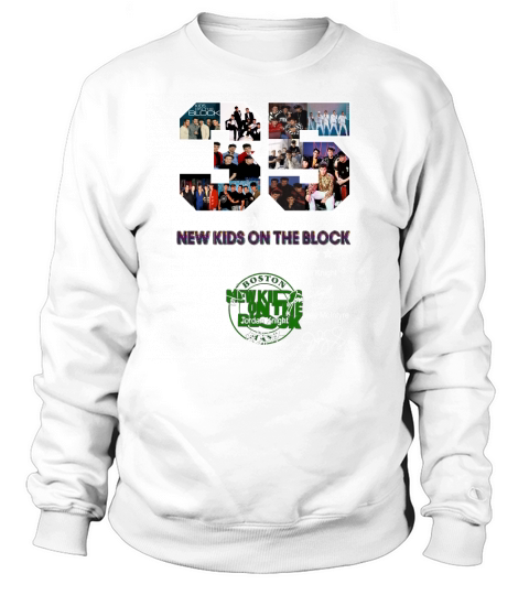 35 years of New Kids On The Block 1984 2019 signatures shirt Sweatshirt Unisex