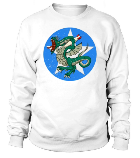 373rd Bomb Squadron Patch Vintage WWII Dragonsww2 Sweatshirt Unisex