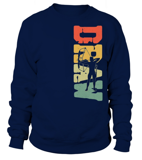 Archery Bow Archer Retro Vintage Sweatshirt Unisex