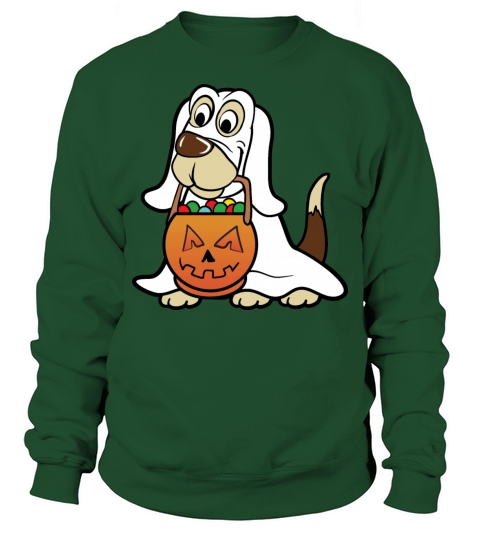 Halloween Dog Monster Zombie Horror Sweatshirt Unisex