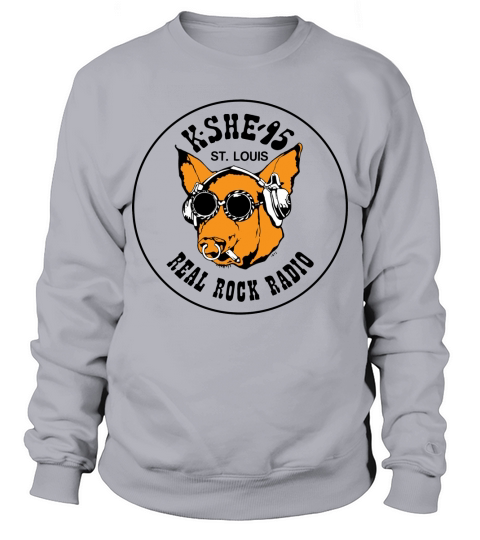 K SHE 95 ST.Louis Real Rock Radio Sweatshirt Unisex
