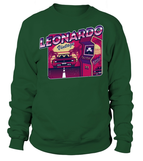 Leonardo - Personalized Vintage Gamer 80s 90s Sweatshirt Unisex