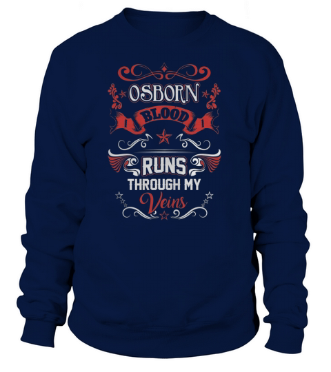OSBORN BLOOD RUNS THROUGH MY VEINS Sweatshirt Unisex