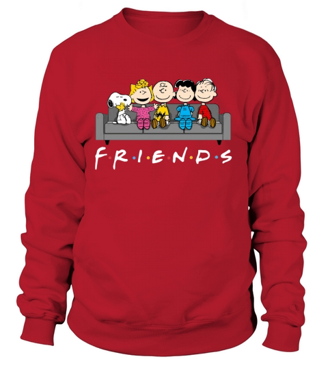 Peanuts Snoopy Friends Sweatshirt Unisex