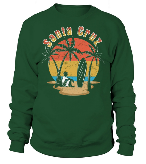 Santa Cruz Vacation 2022 Tropical Hello Summer Sweatshirt Unisex