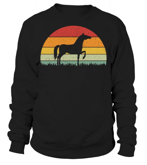 Vintage Retro Horse Vintage Horse Sweatshirt Unisex