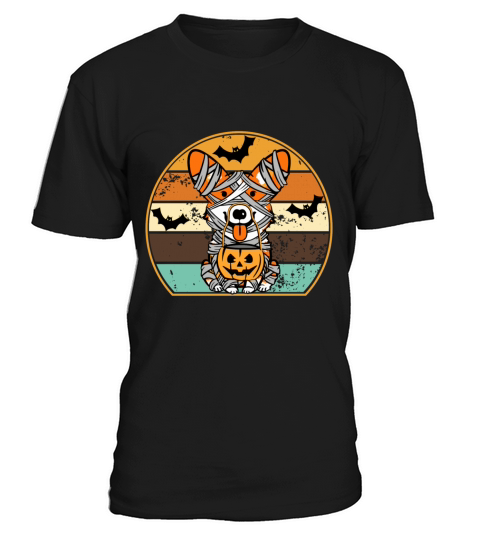 Cute Halloween Costume Welsh Corgi Mummy Dog Lover T-Shirt Unisex